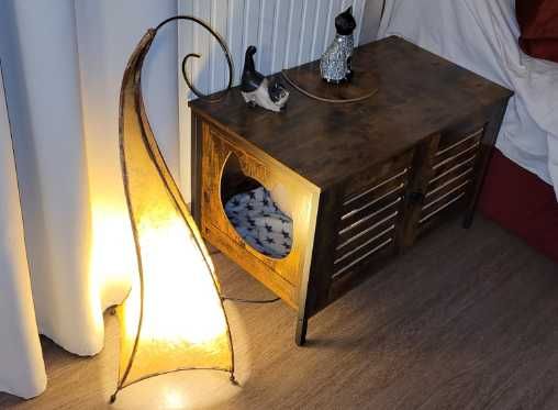 Casota cama de gato / pequenos animais / caixa de areia - ENVIO GRÁTIS