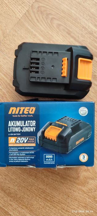 Niteo tools akumlator li-ion 2Ah 20V