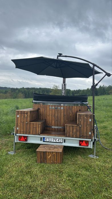 Mobilna Balia jacuzzi oraz mobilna sauna na WYNAJEM