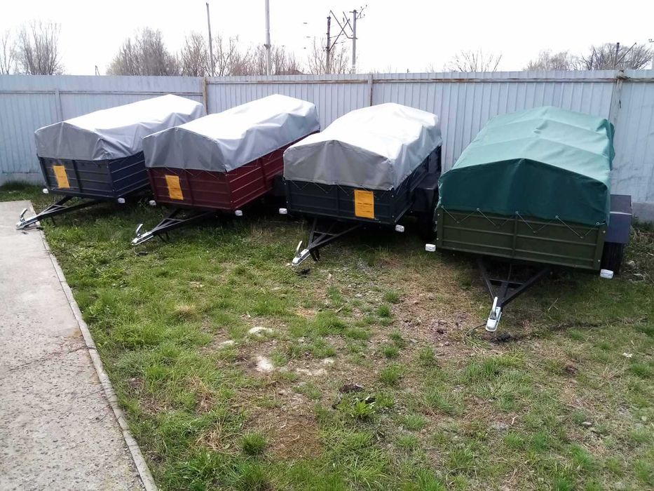 Причіп легковий 2.00 х 1.30 м від виробника трикутне дишло