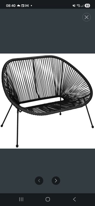 150Meble ogrodowe Sofa ogrodowa z poduszkami