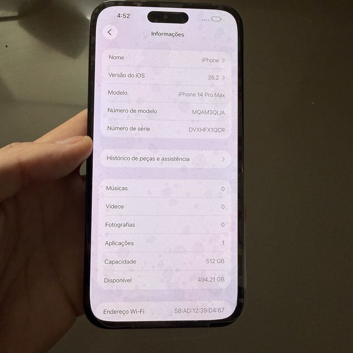 Iphone 14pro max 512Gb