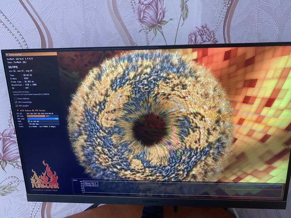 Відеокарта Gigabyte RX 570 8gb OC з коробкою!