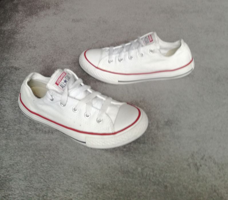 Converse all Star oryginalne buty sportowe trampki białe rozm 34