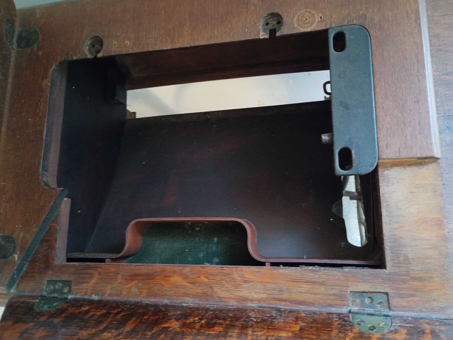 Máquina costura singer antiga para restauro