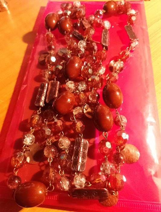 Colar pedrarias com metro e meio duas voltas