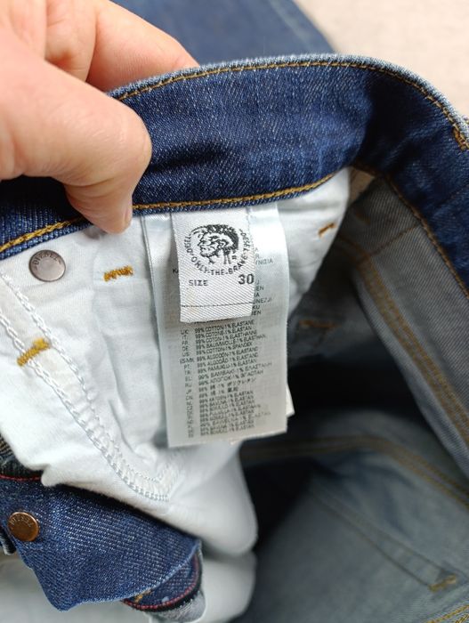 Мужские джинсы diesel d-fining tapered stretch