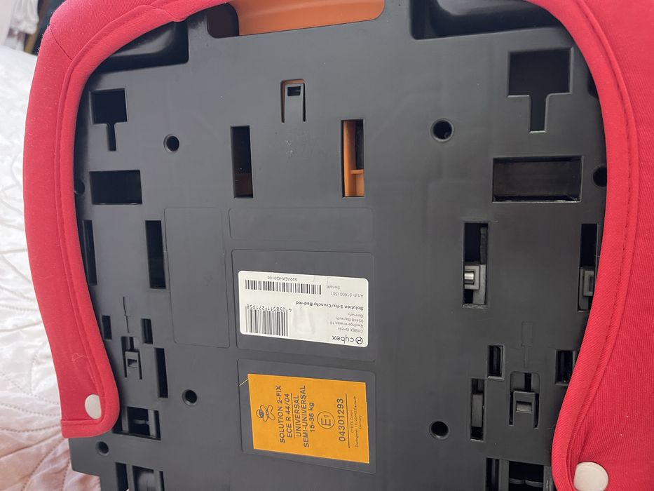 Автокресло CBX by Cybex Solution 2-fix Crunchy Red