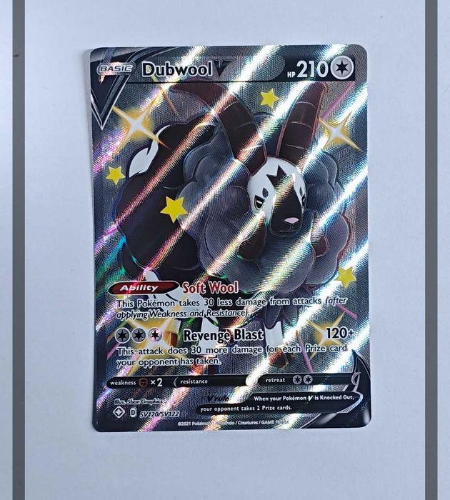 Dubwool V SV120/SV122 SHF Pokemon ENG-NM