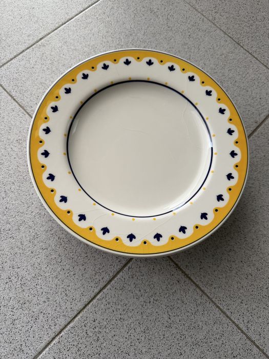 5 pratos de refeição em cerâmica – Ceraminter Made in Italy