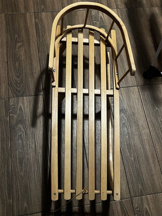 Sanki dla dzieci drewniane