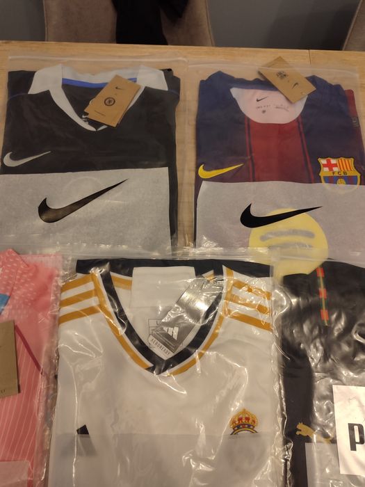 Conjunto de camisola de clubes