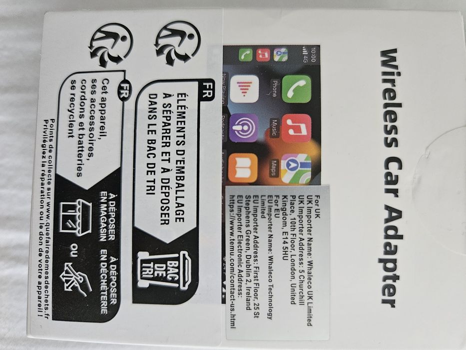 Adapter multimedialny Carplay do auta