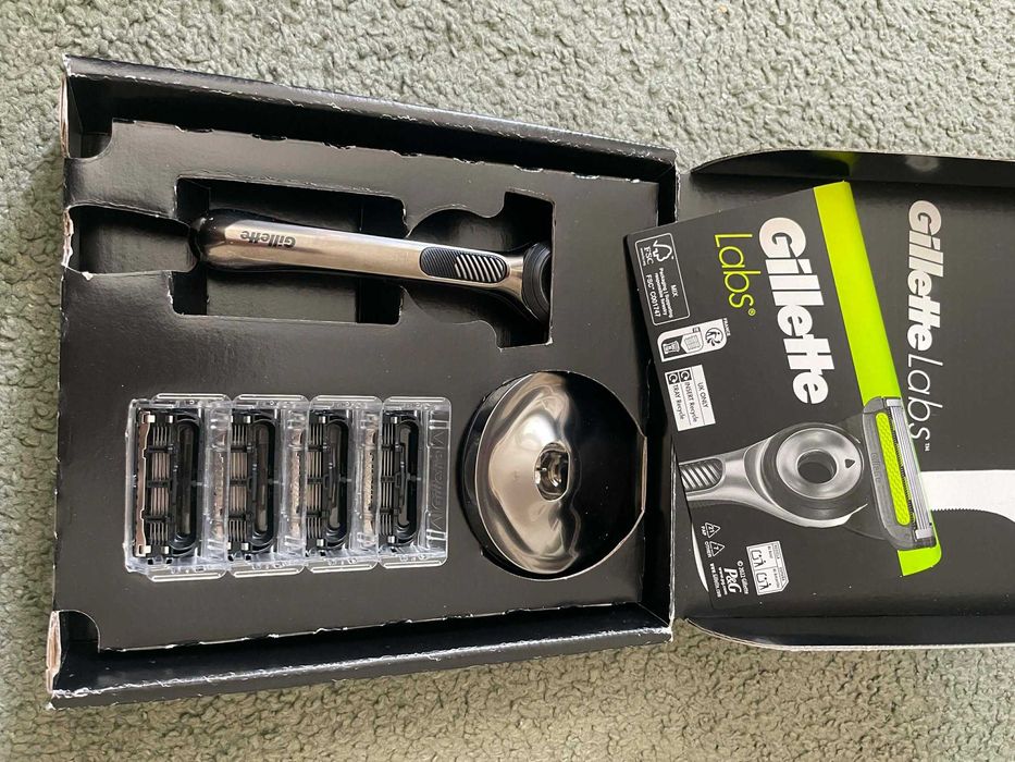 Gillette labs stacja, maszynka + 5 wkładów 06036(5)