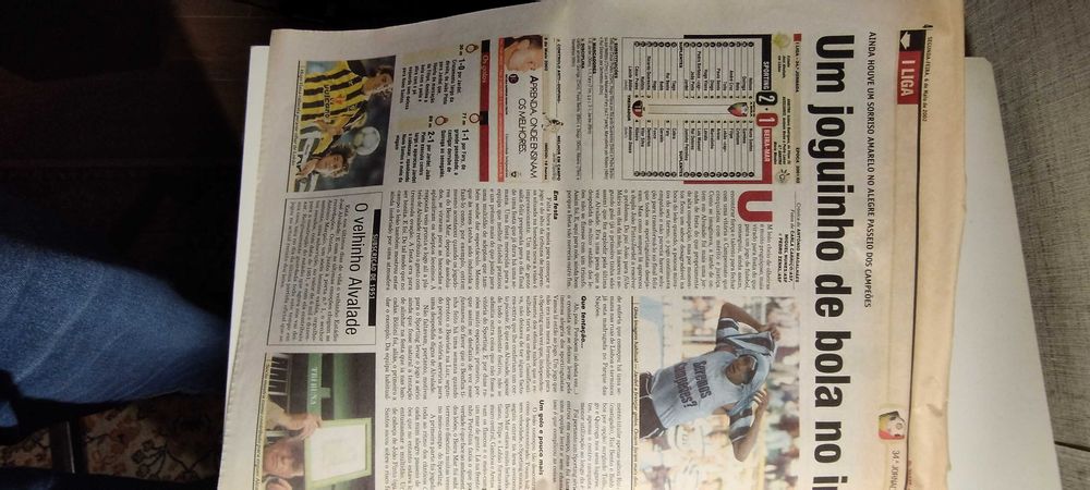 Jornal a Bola, 6 de Maio 2002 (Sporting campeão)