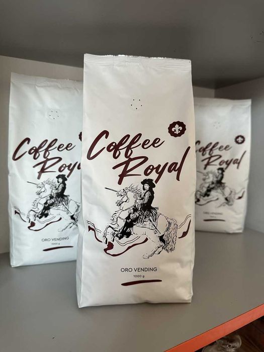 Кава зернова Royal Coffee ORO Vending 1кг Замовити Україна Смачна Кава