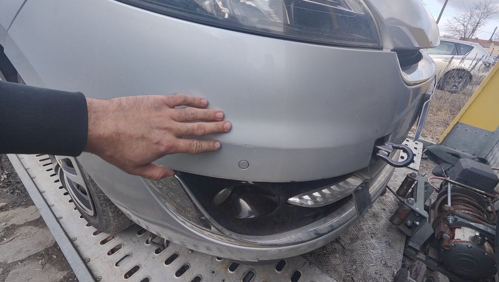 Бампер передній Renault Grand Scenic 3 Гранд Сценік 12-13 р.TED69