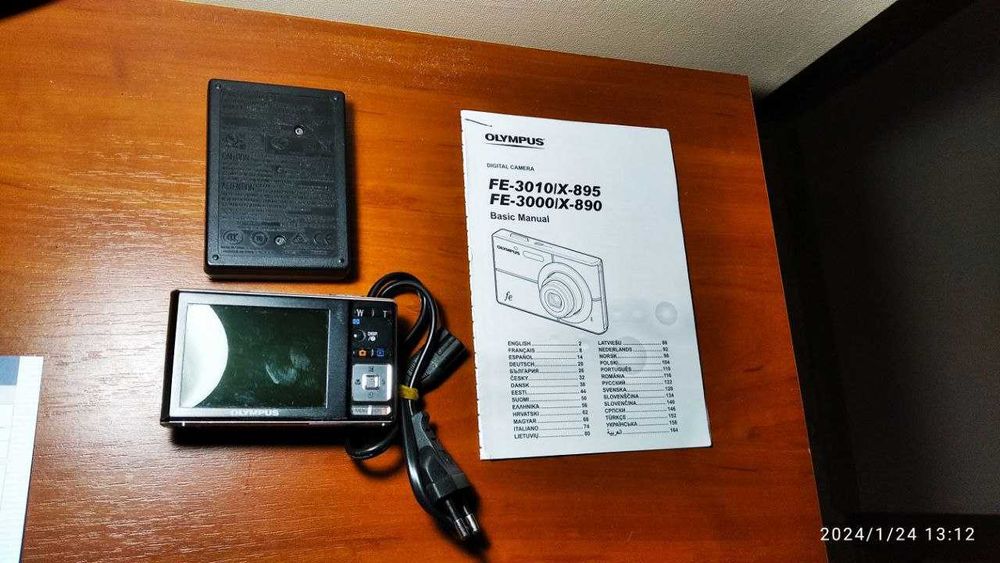 Фотоаппарат Olympus FE-3010 E (Олимпус), б/у, на запчасти