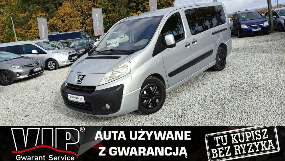 Peugeot Expert 2.0HDi 136kM 9 Osobowy Nawiewy Na Tył Klima Temp. Gwarancja