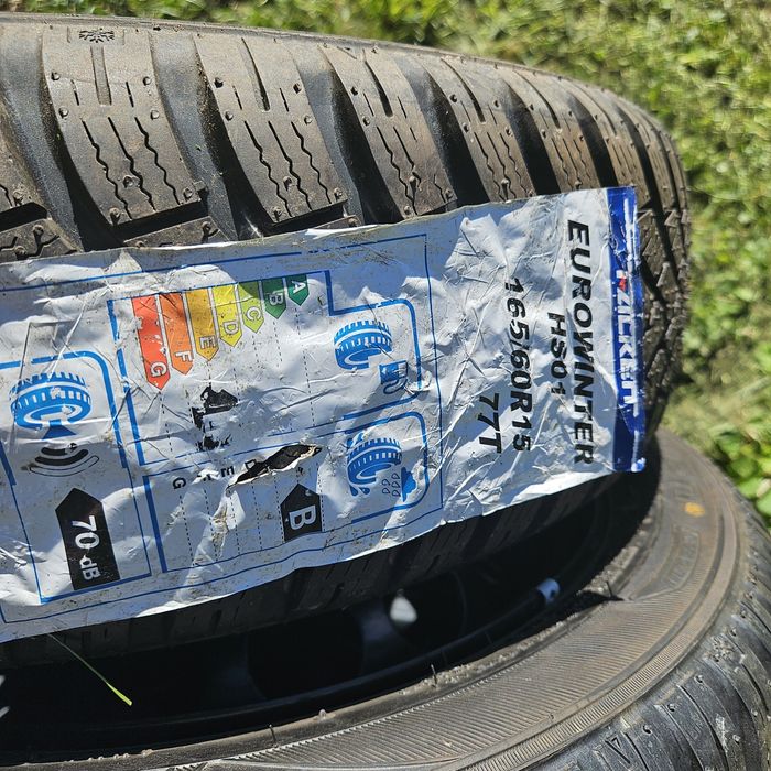 Koła zimowe 165/60/15 Toyota Aygo Citroen C1 Peugeot 107 4x100 ET35