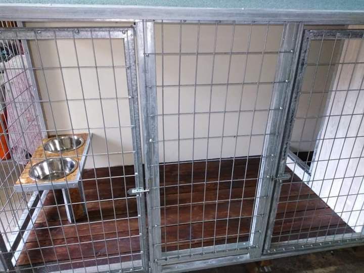 Casotas/ Gatis  com alpendre interior