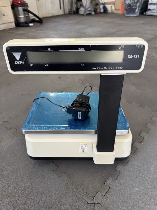 Balança Digi DS-781 6/15 kg profissional + carregador