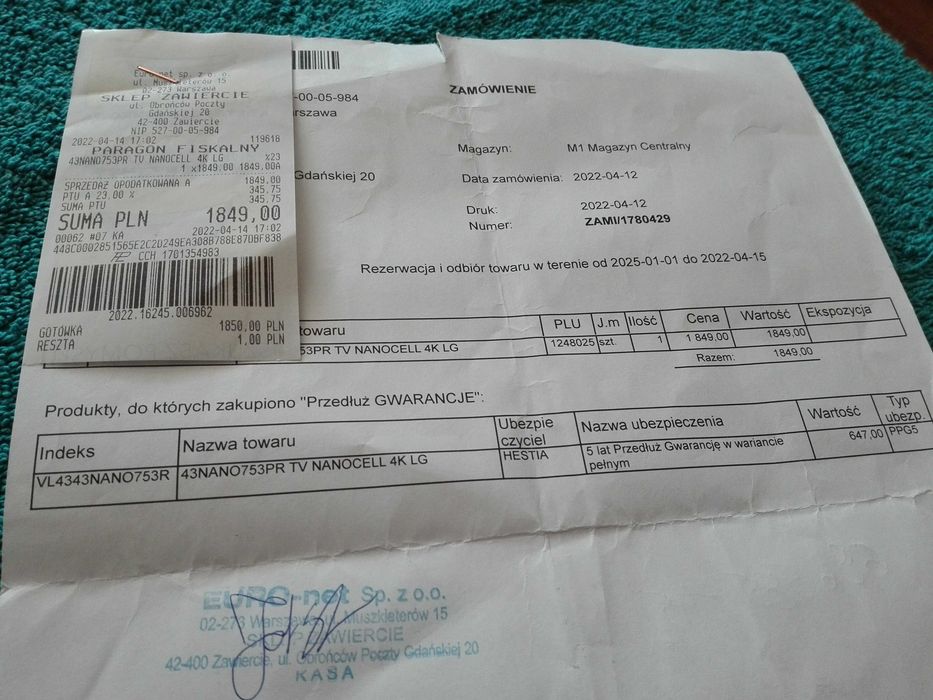 Telewizor LG 43 NANO CELL 4K