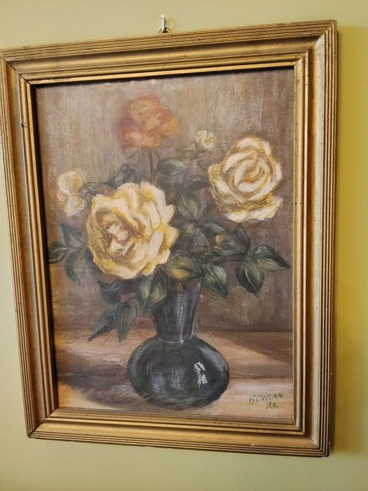 Cudowna akwarela.Obraz G.Cygan 1993r