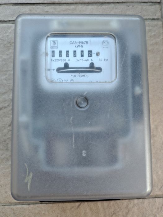 Лічильник електроенергії СА4-И678, 380В