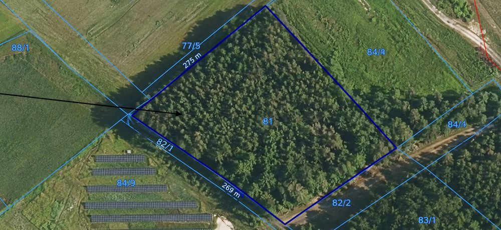 Działka inwestycyjna 86 ar – Morzychna, strefa przemysłowa – bezpośrednio od właściciela