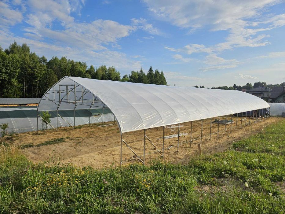 konstrukcja tunelu foliowego, tunel foliowy 10 x 30 x 4,2