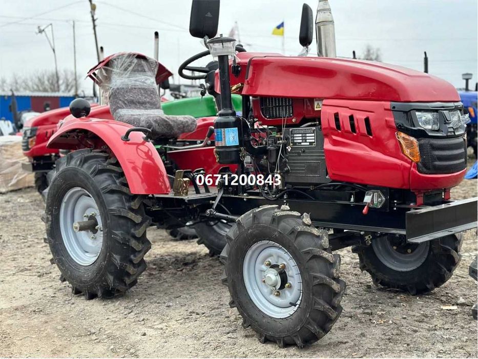 Мототрактор KENTAVR 200В Фреза+Плуг Кентавр посилена рама доставка