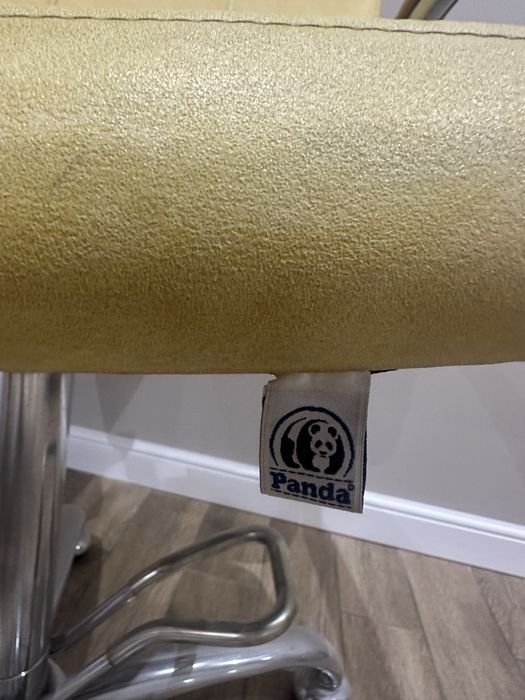 Fotel fryzjerski panda