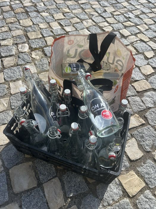 Garrafas 750ml Vidro