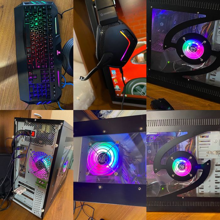 Продам повний комплект ПК Asus монітор навушники клава