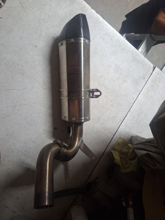Vendo ponteira de escape para Benelli Trk502
