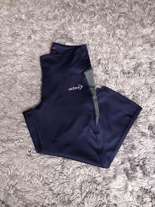 legginsy sportowe 3/4 crivit S