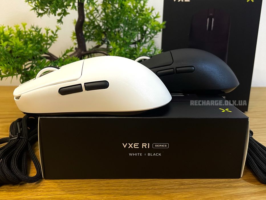 НОВІ VXE Dragonfly R1 SE+ Wireless PAW3395SE | ІГРОВА БЕЗДРОТОВА Мишка ...