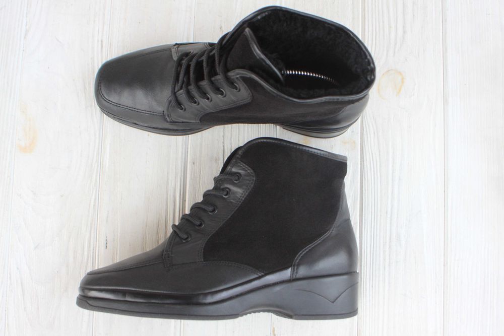 Зимние ботинки ARA кожа Германия 38р черевики натур мех