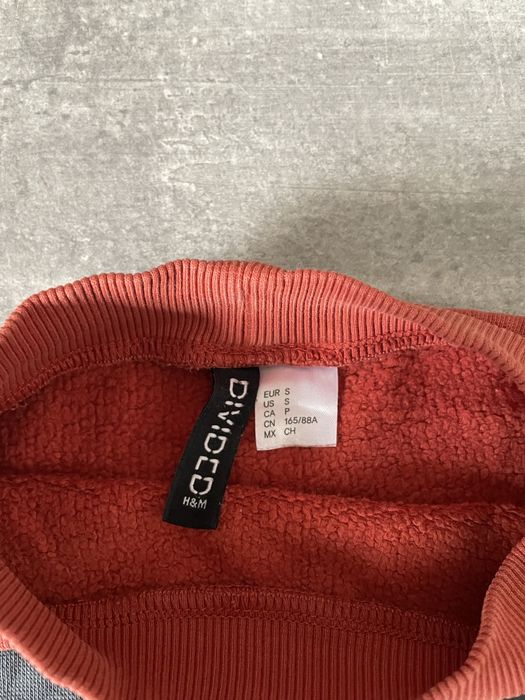 Pomarańczowa bluzka z długim rękawem H&M – S