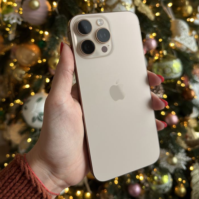 Продам iPhone 16 Pro Max, 256 GB, eSim, на ГАРАНТІЇ, Desert Titanium