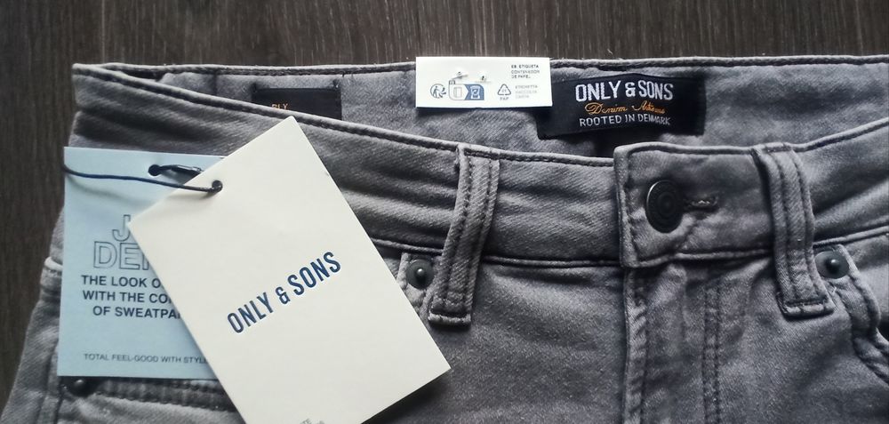 Spodenki / szorty dżinsowe ONLY & SONS - rozmiar M