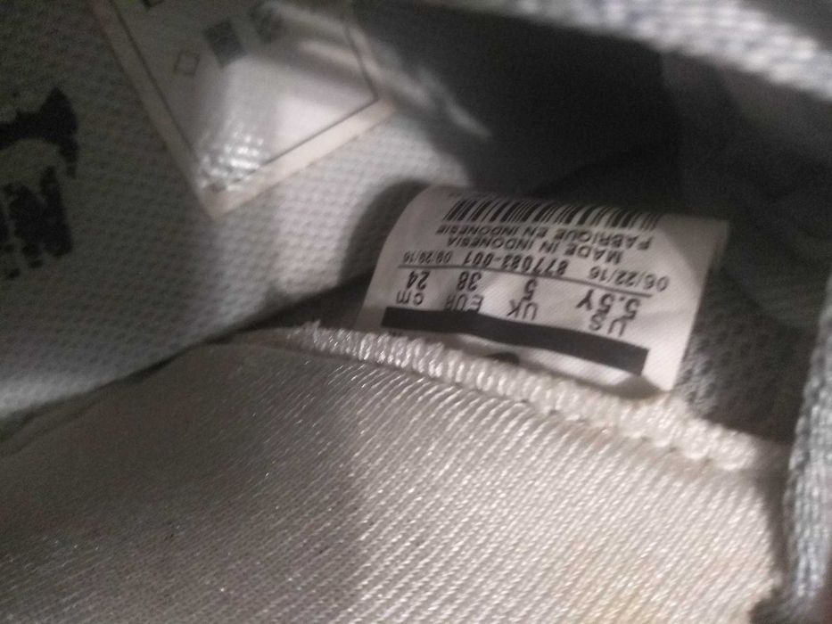 Nike Air Force 1 Low Metallic Silver size 38 unikat