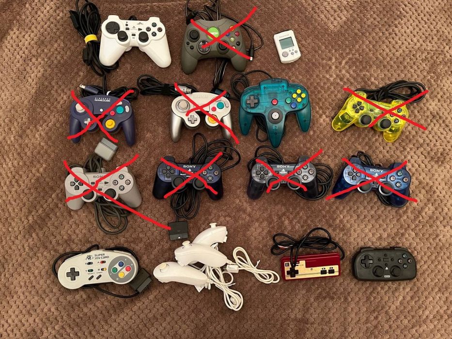 Джойстики геймпади sony pkaystation nintendo gamecube wii 64 xbox
