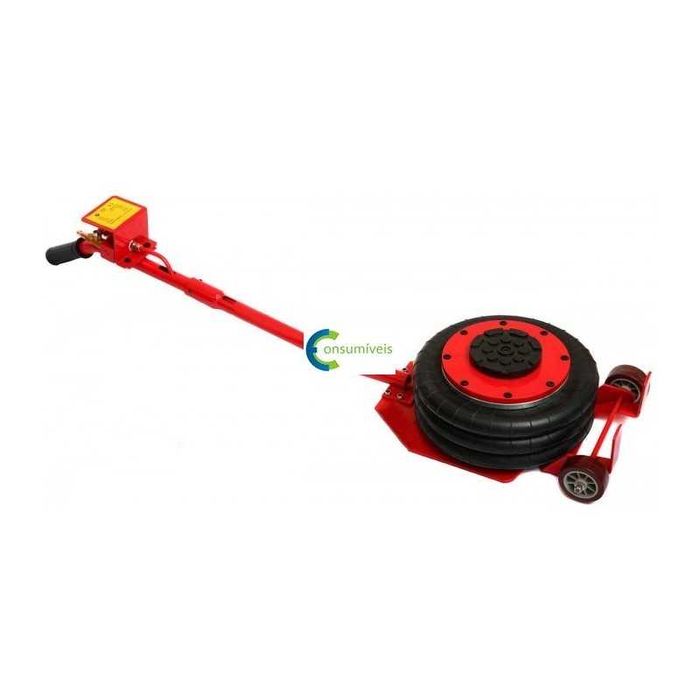 Elevador (Macaco) Pneumático inflável triplo de 3 toneladas resistente