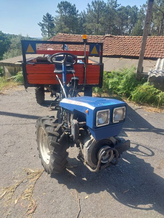 Motocultivador Nibbi com Reboque