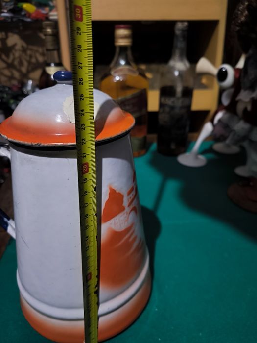 Cafeteira esmaltada antiga