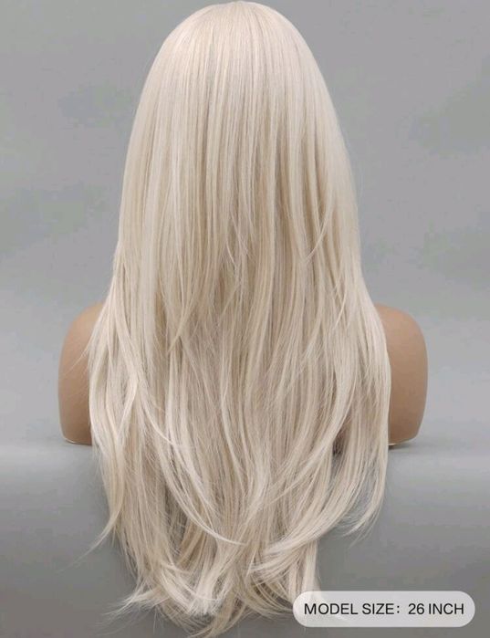 perułka sztuczna platyna blond