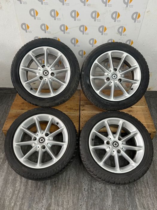 Jantes smart fortwo 451  com pneus