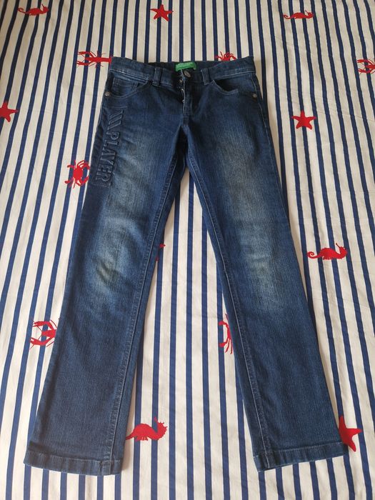 Dżinsy, spodnie, Benetton, rozmiar 130